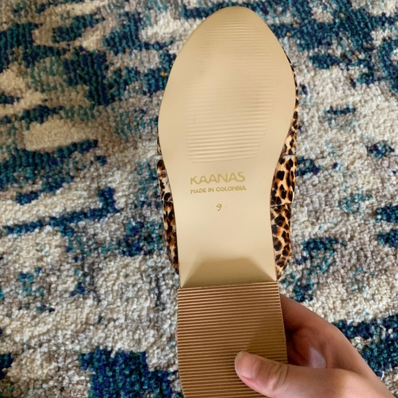 NIB Milan loafer mule cheetah print 9 brand new 🐆 - Picture 11 of 15